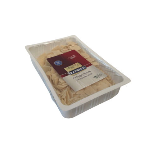 Ambrosi hård italiensk ost, flager