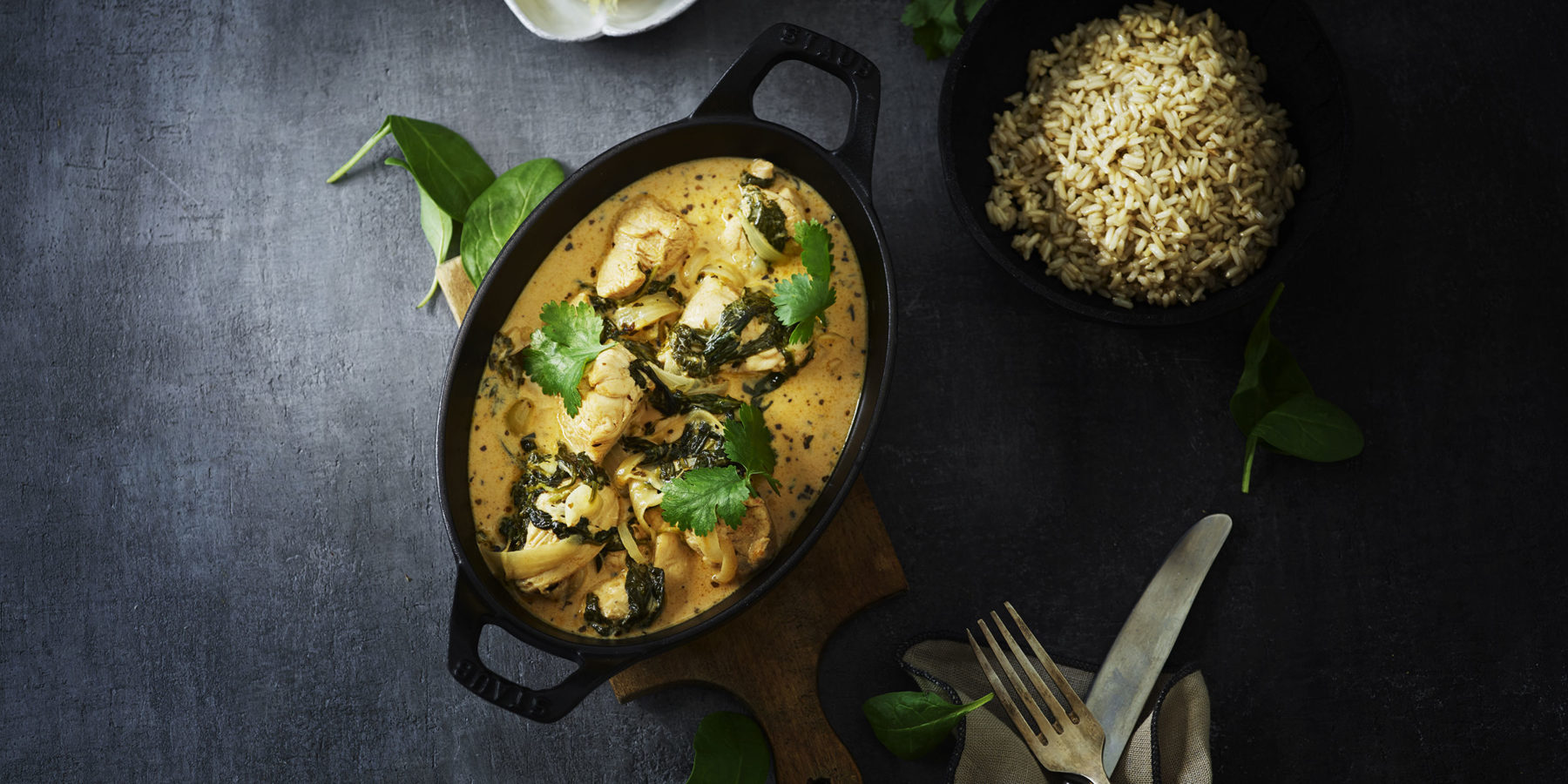 Kylling i flødesauce