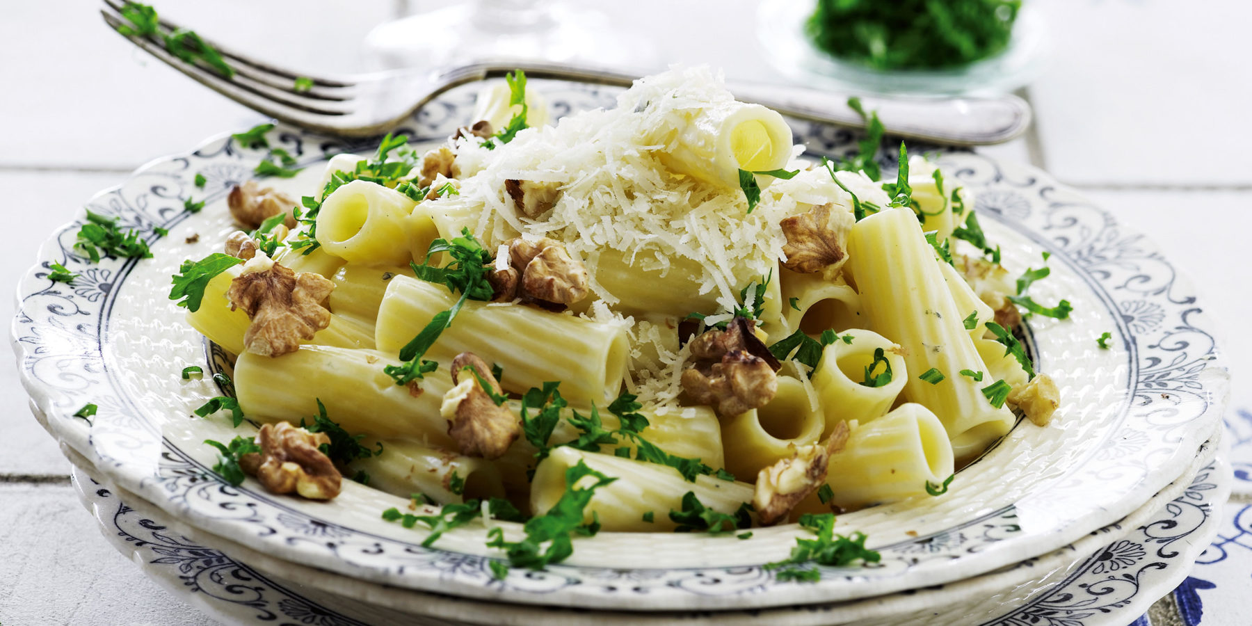 Pasta med mascarpone og Lactalis Foodservice